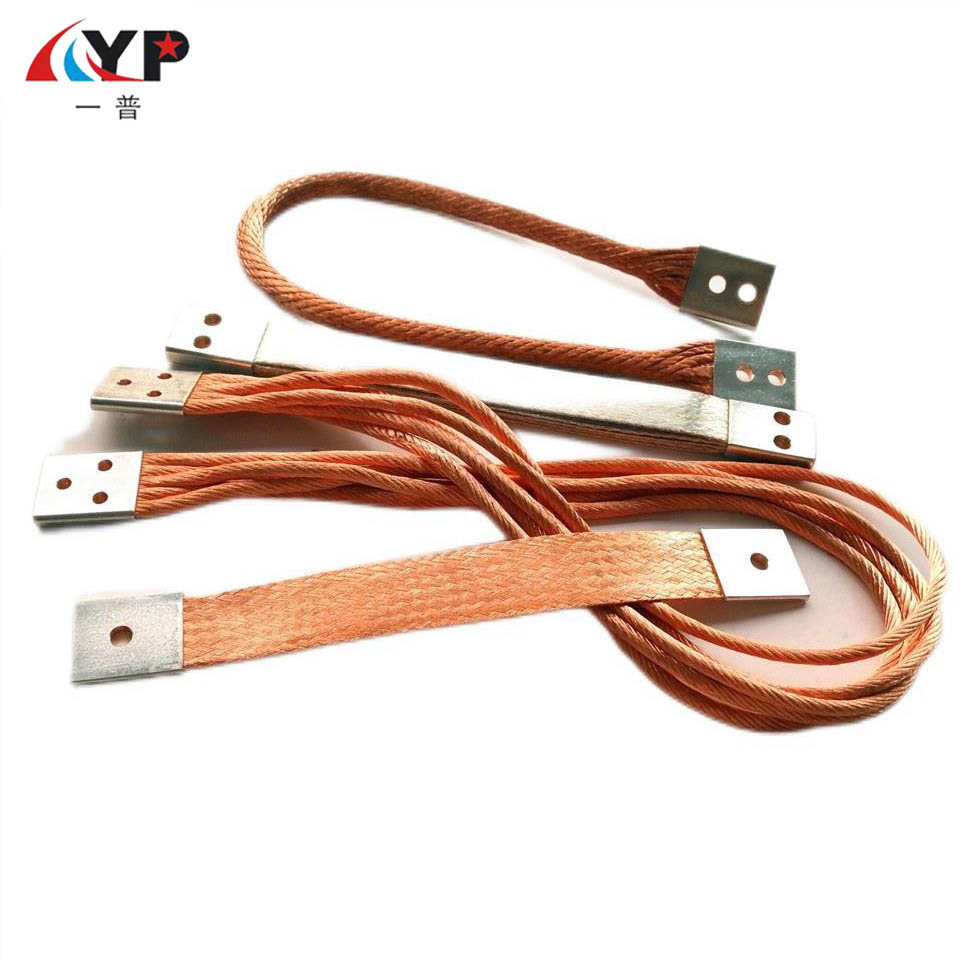 Ferrules များဖြင့် ကြေးနီကျစ်ထားသော ချိတ်ဆက်ကိရိယာများ